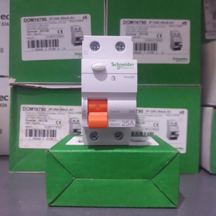elcb 2pole 25a 30ma schneider