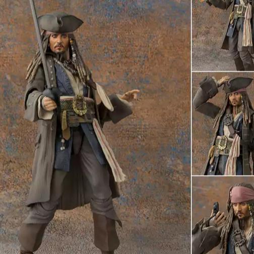 Pirate Of The Caribbean Captain Jack Sparrow | Bandai S.> Figuarts | Action Figure