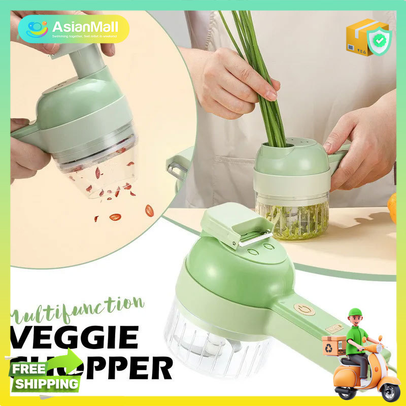 Mini Blender Food Copper Elektrik Pemotong Penggiling Daging Sayur Bumbu Dapur