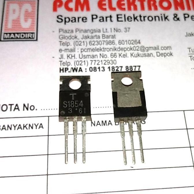 S1854 S 1854 TO220 TO-220 TR TRANSISTOR PCMED