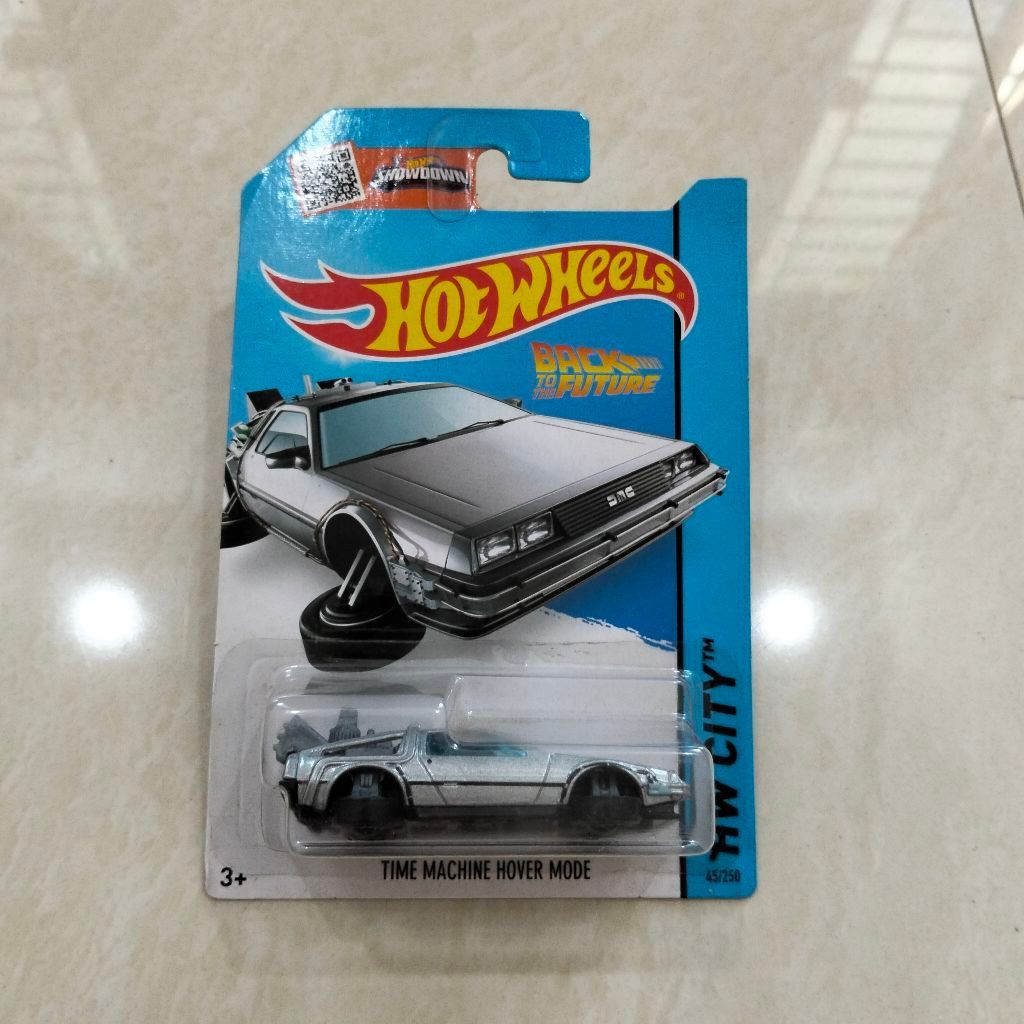 Hot Wheels Time Machine Hover Mode (Back to the Future) HW CITY