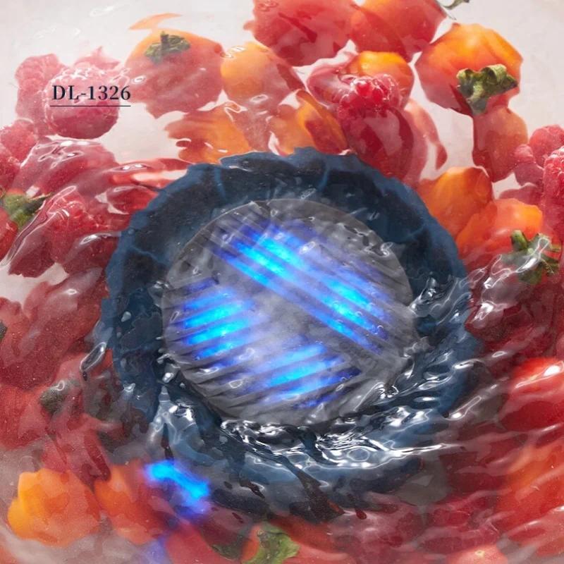 Donlim Food Purifier Portable Fruit Vegetable Washer Remove Pesticide Wireless Kitchen Cleaner for F