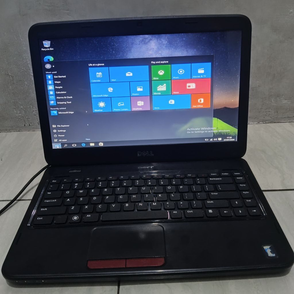 laptop dell core i3 ram 8gb hdd 500gb windows 10 normal (second)