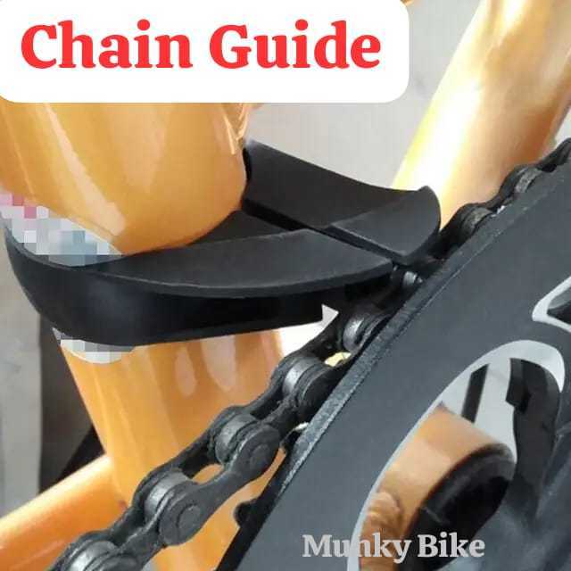 Foto Pelindung Rantai Chain Guide Sepeda Lipat Chain Protector