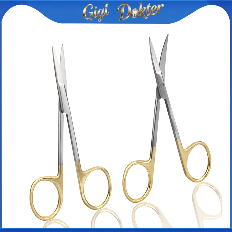 Gunting Iris Gunting Jaringan Gusi Gunting Bedah Gigi Hemostatic Forceps Medical Dental Surgical Sci