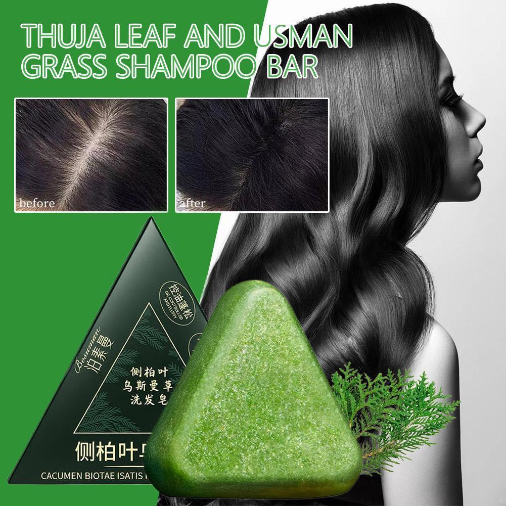 Usman Grass Herbal Shampoo Soap 120g