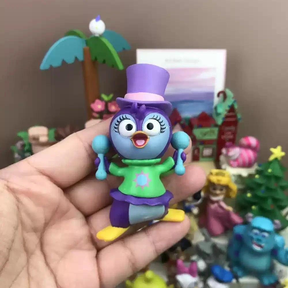 5-6cm cartoon Miss Piggy KERMIT frog show action figure doll PVC kids collection Camilla model