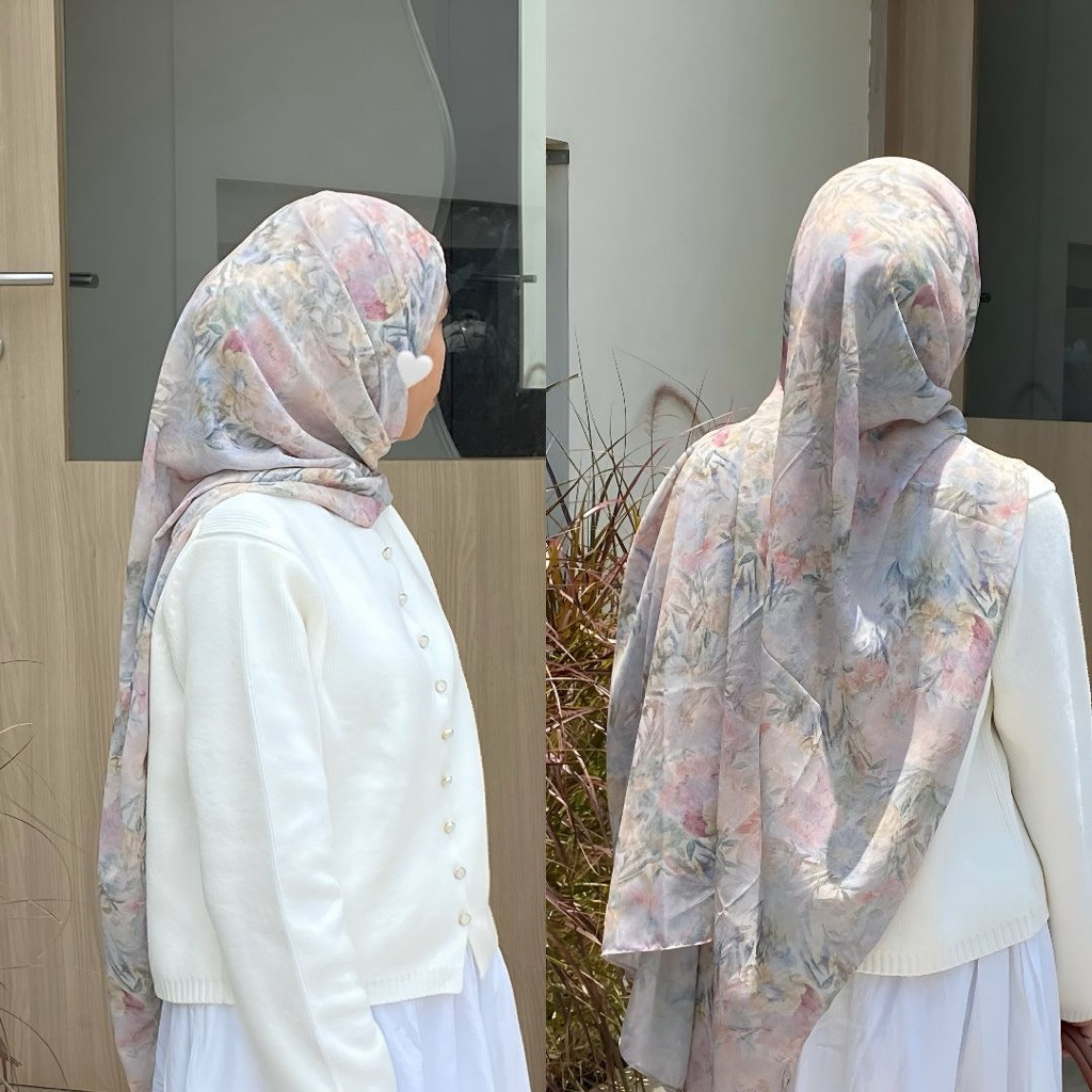 Pashmina Motif Malay Ceruty/ Pashmina Printed Premium/ Printed Pashmina