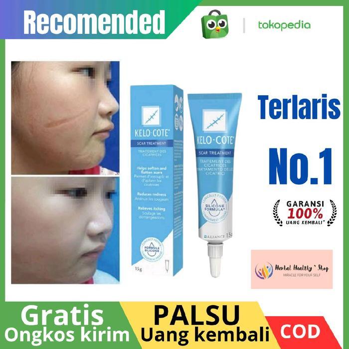 Scar gel original 15 gr Kelocote penghilang bekas luka,luka bakar,bekas operasi & keloid