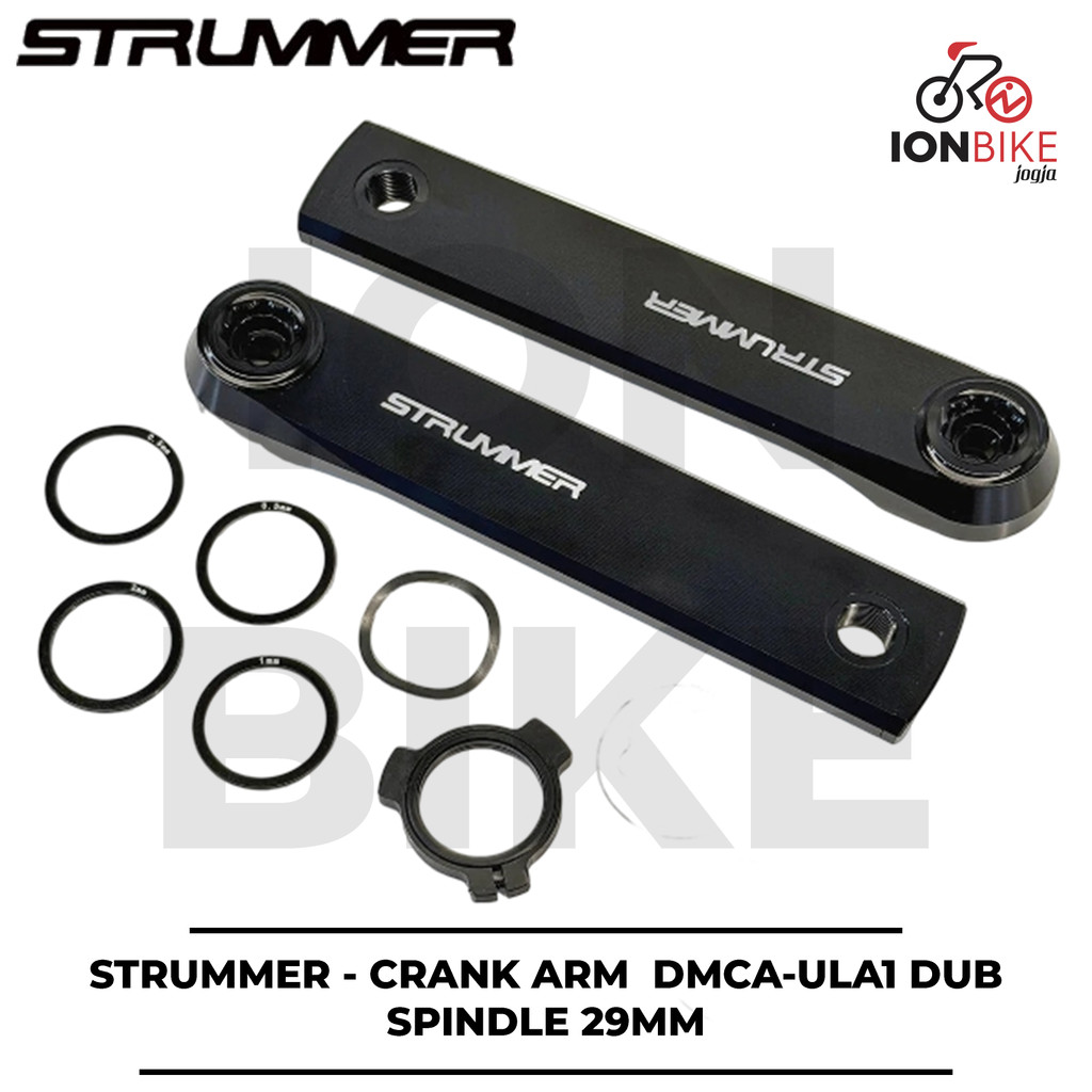 CRANK ARM STRUMMER DMCA-ULA1 DUB SPINDLE 29MM Direct Mount Modular - Tangan Gear Custom CNC 29 mm Si