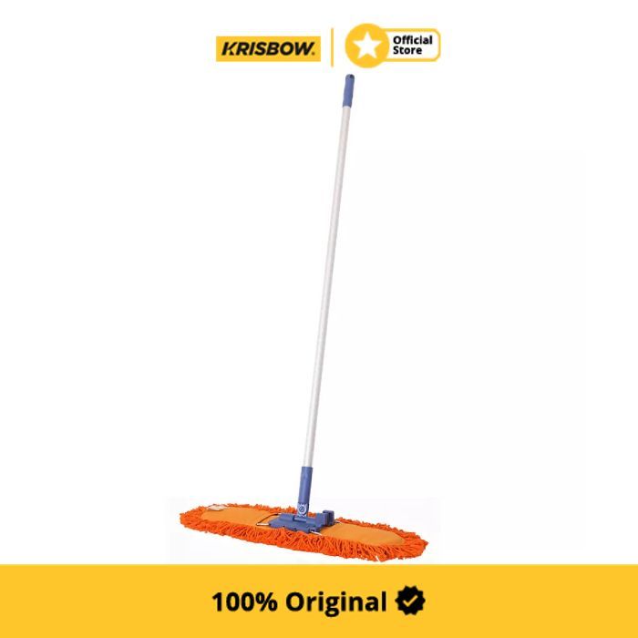 Krisbow Alat Pel Lantai Frhms101 24 Inch - Orange Floor Mop Pembersih Lantai Pel Lantai Cleaning Mop