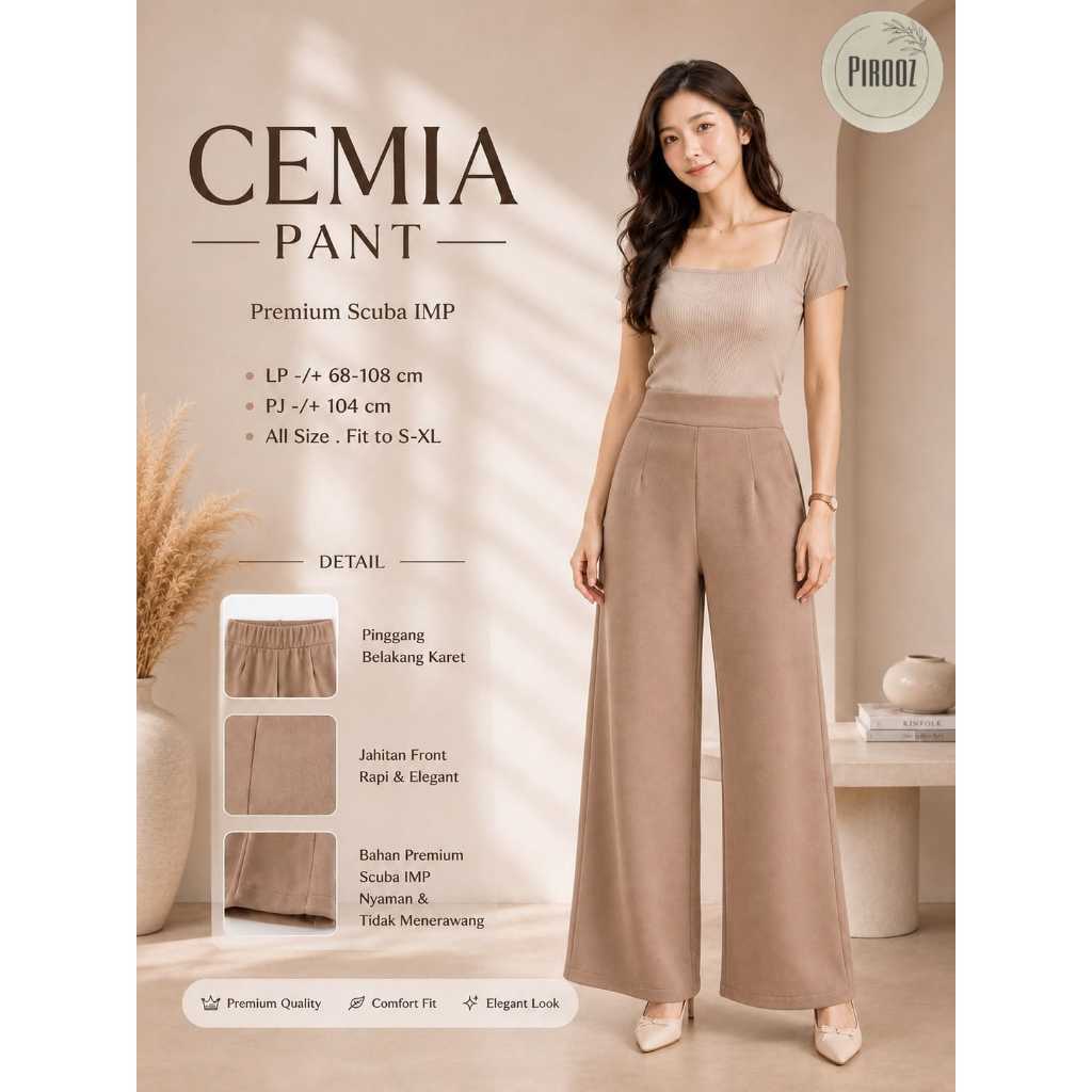 0109   CEMIA PANT    by PiRooZ DAILY WEAR  // ONESTUFF