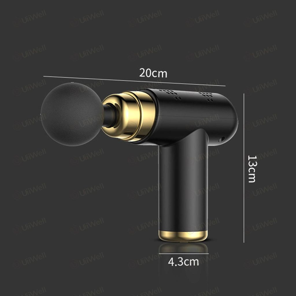 Alat Pijat Getar Elektrik Portable Wireless Muscle Fascial Massage Gun