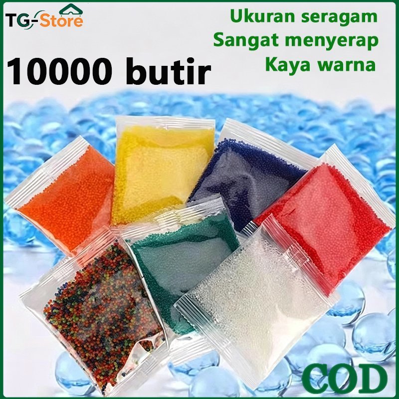 50Gram WGB Ball Water Gel WGB PACK 10000 butir - Water Gel PACK WGB Pack 10000 7-8mm TG