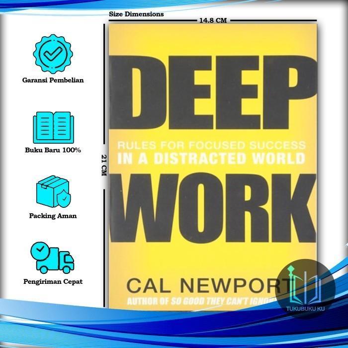 Deep Work - Cal Newport (English) - beenbooks.id