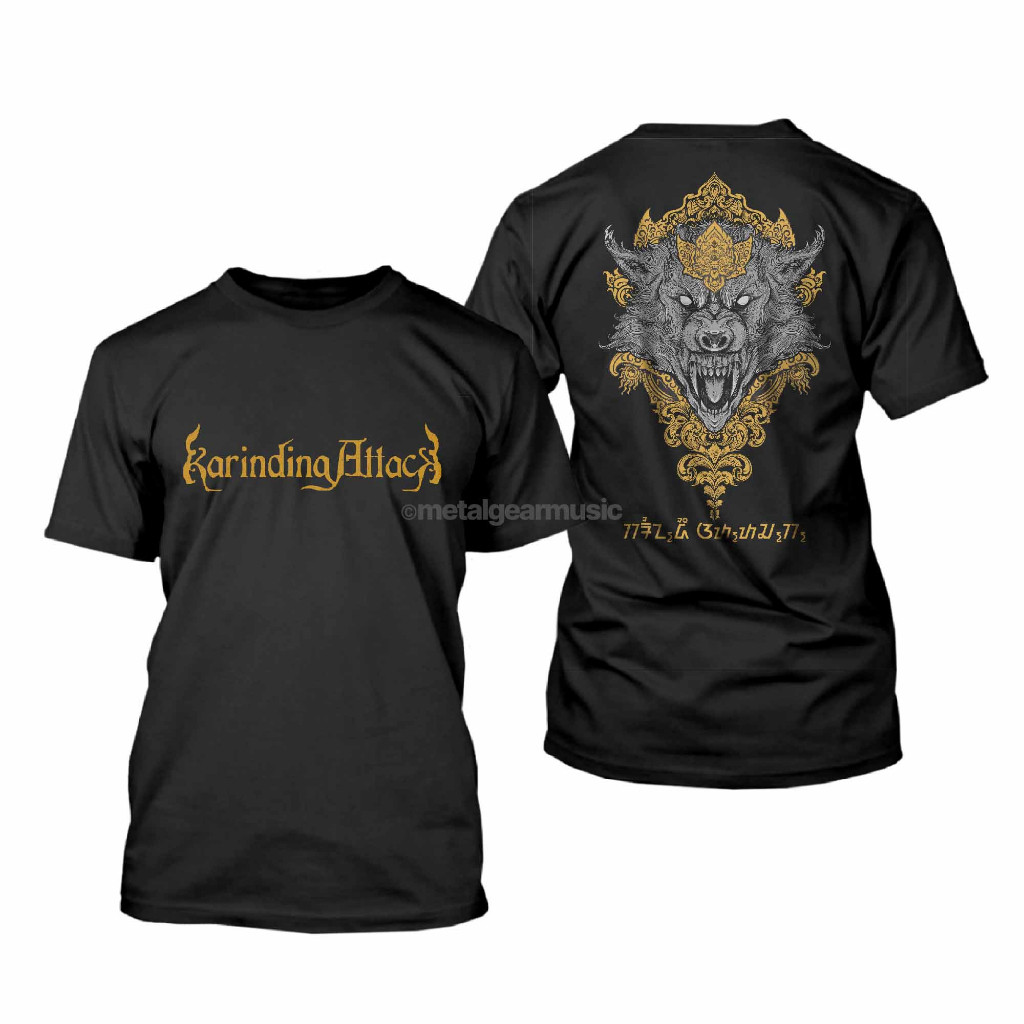 COD Tshirt Karinding Attack - Karat Katun - Rilisan Metalgear S-XXL