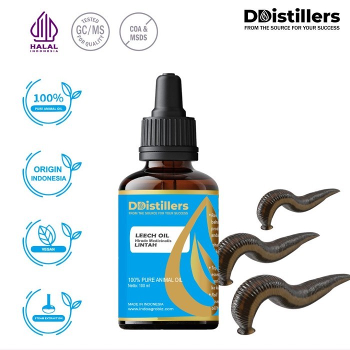 Leech Oil / Minyak Lintah Pure 100%, 50-100ML GS