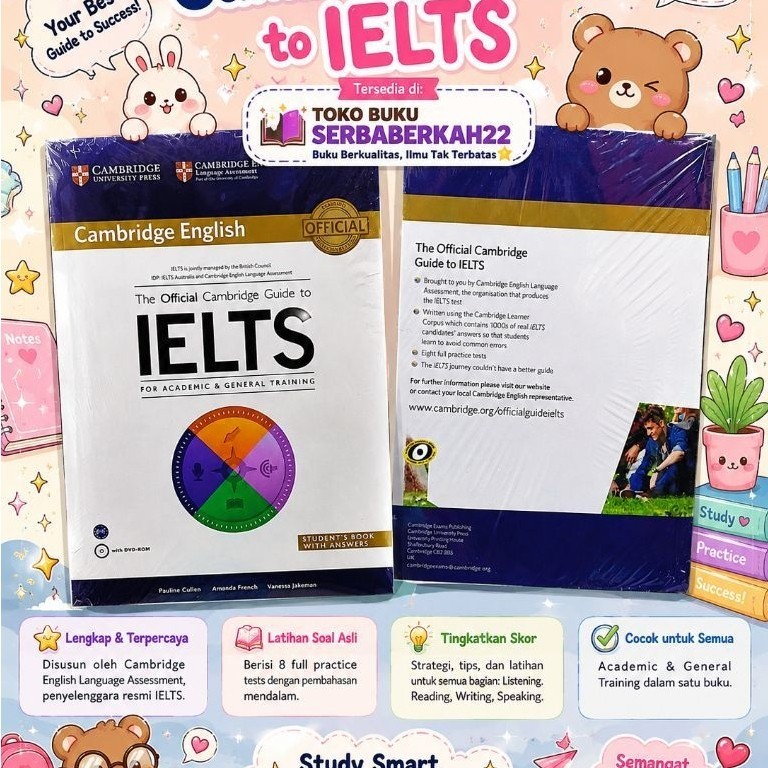 The Official Cambridge Guide to IELTS – Student’s Book with Answers | Panduan & Latihan IELTS Academ