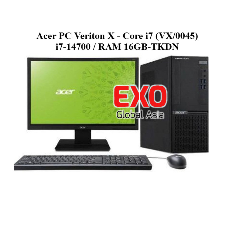Acer PC Veriton X - Core i7 (VX/0045) i7-14700 / RAM 16GB-TKDN