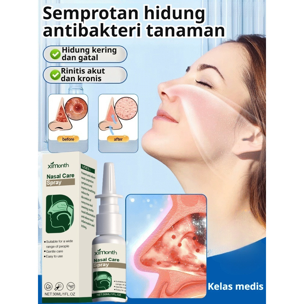 Pembersih Hidung Alami   Semprotan Perawatan Hidung Ekstrak Tanaman Xanthium Pembersih Hidung Tersum