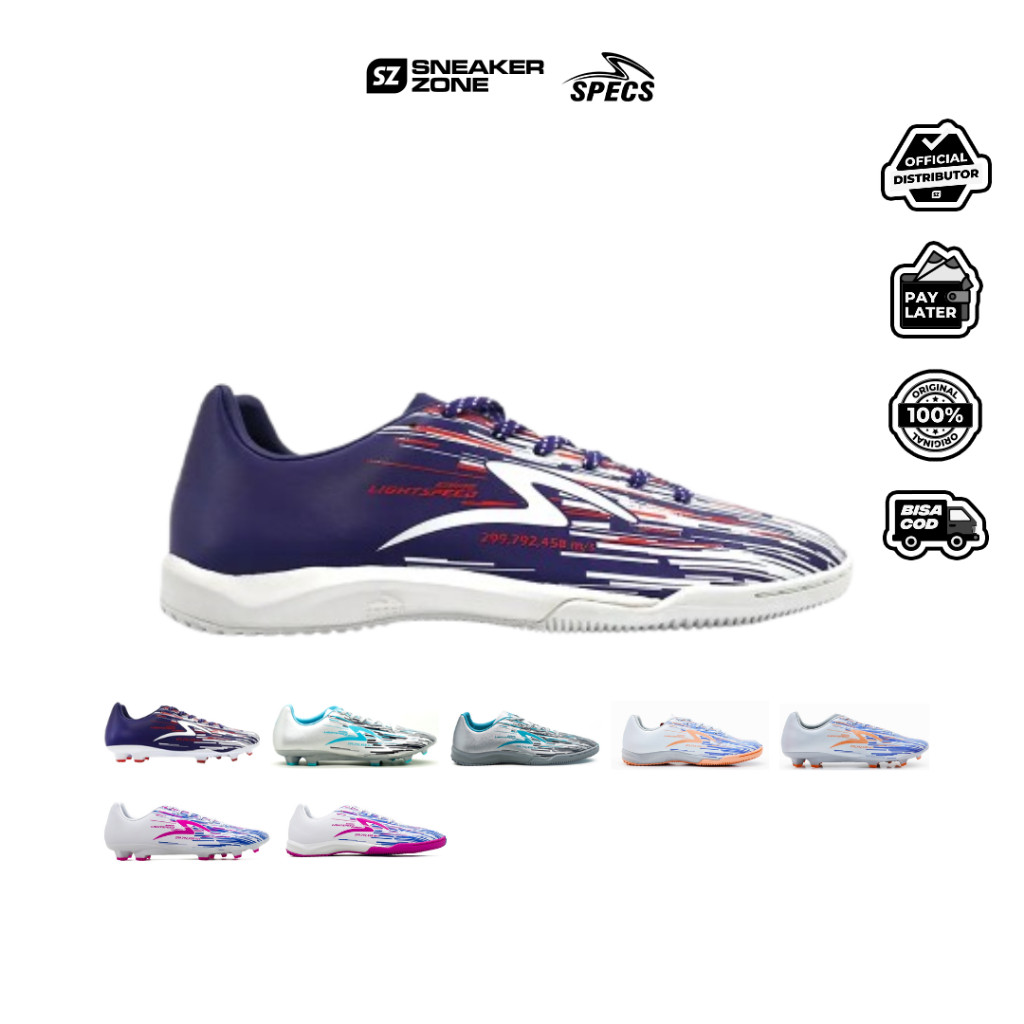 Sepatu Specs Lightspeed Reborn - Sepatu Bola - Sepatu Futsal - Specs Original