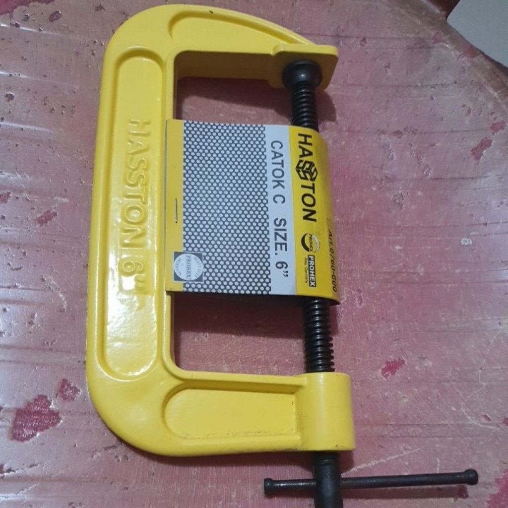 Klem C Klem G Klem Catok C Jepit Kayu Besi Serbaguna Tebal Premium