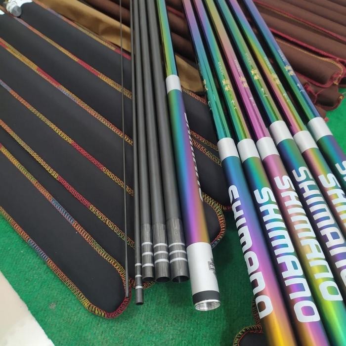 New Joran Pancing Joran Tegek Shimano Syoufu Asli Jepang Kuat Kaku Ringan Mancing Ikan Ikan Mancing 