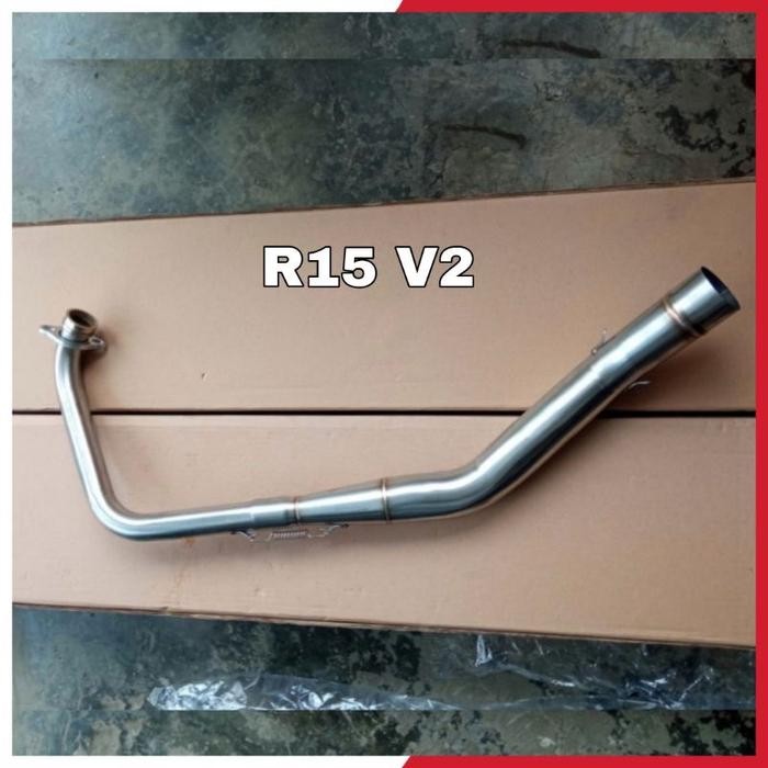 Header R15 V2 / Leher Knalpot Racing Yamaha R15 V2 / Leher R15 V2