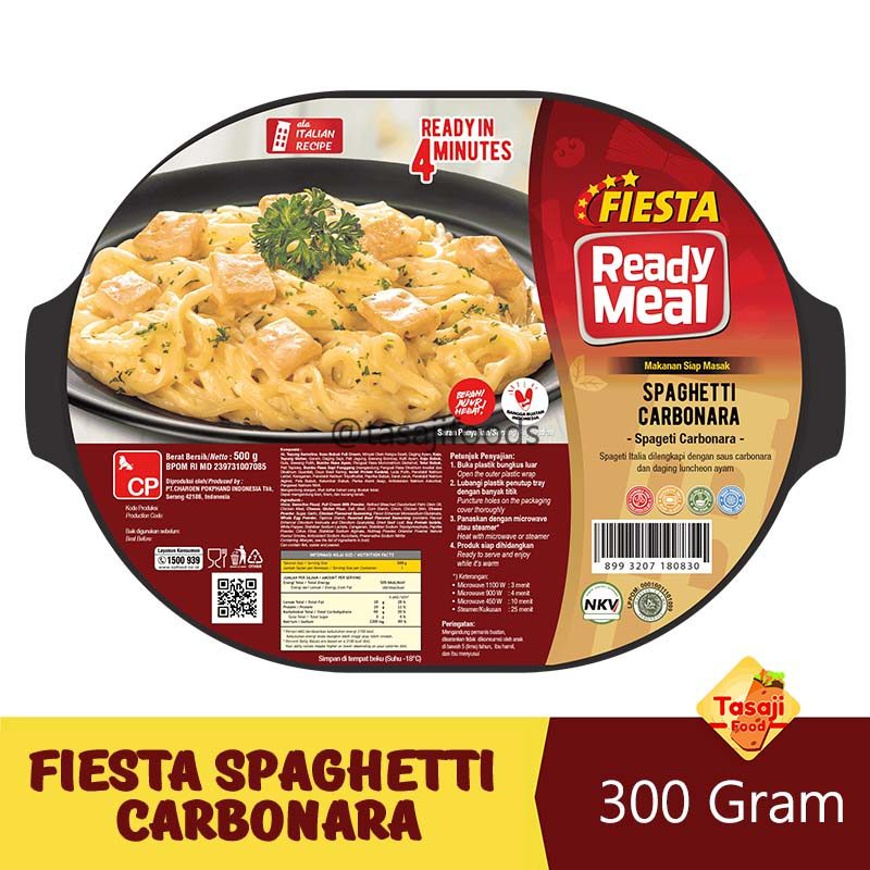 Fiesta Spaghetti Carbonara 300 Gram Ready Meal Grosir