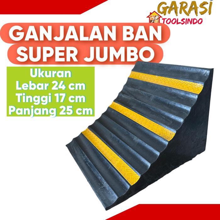 Ganjalan ban truk super jumbo karet ganjal ban mobil truck besar 7 kg