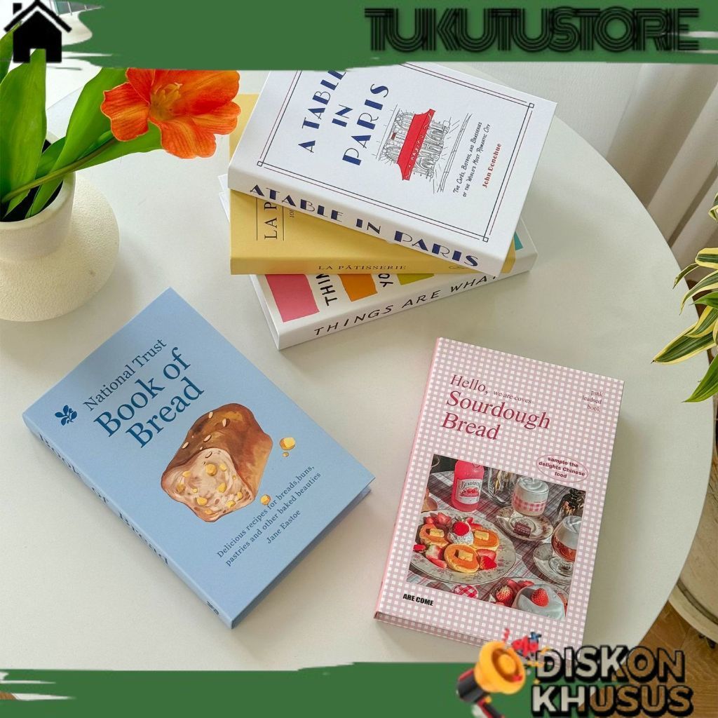 TERBARU Cafe Dummy Book / Buku Pajangan Kosong Properti Foto Dekorasi Kafe Rumah Ornaments Aesthetic