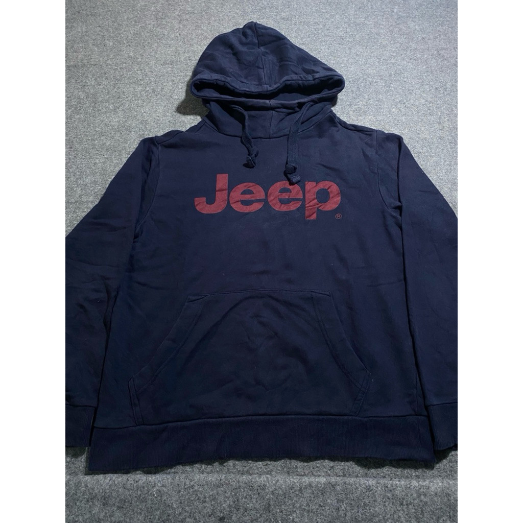 HOODIE JEEP NAVY SIZE L