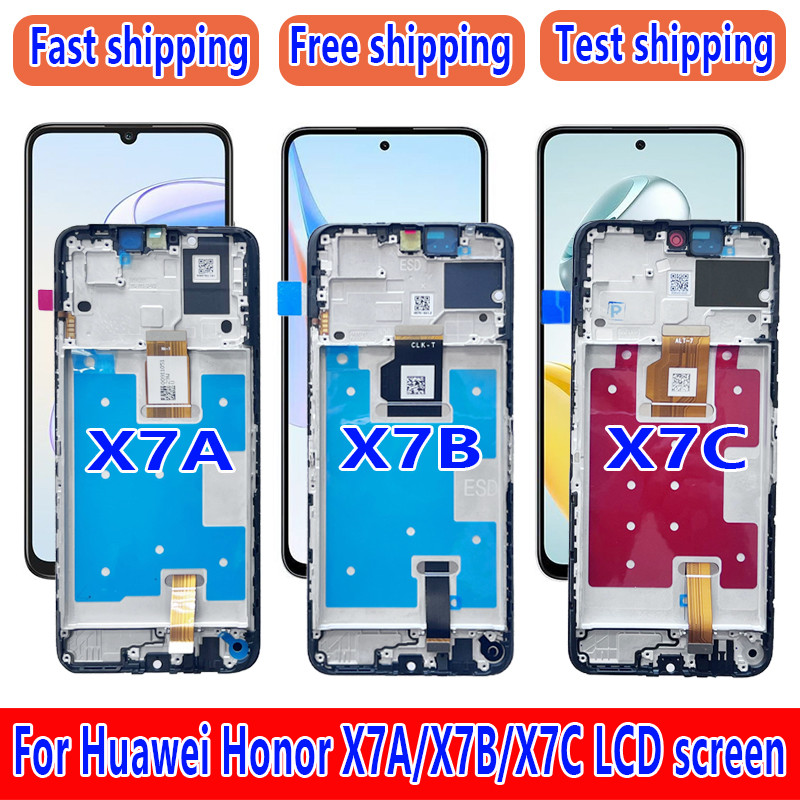 For Huawei Honor X7A X7B screen assembly For Honor X7C LCD RKY-LX1 CLK-LX1 CLK-LX3 ALT-LX2 touch scr