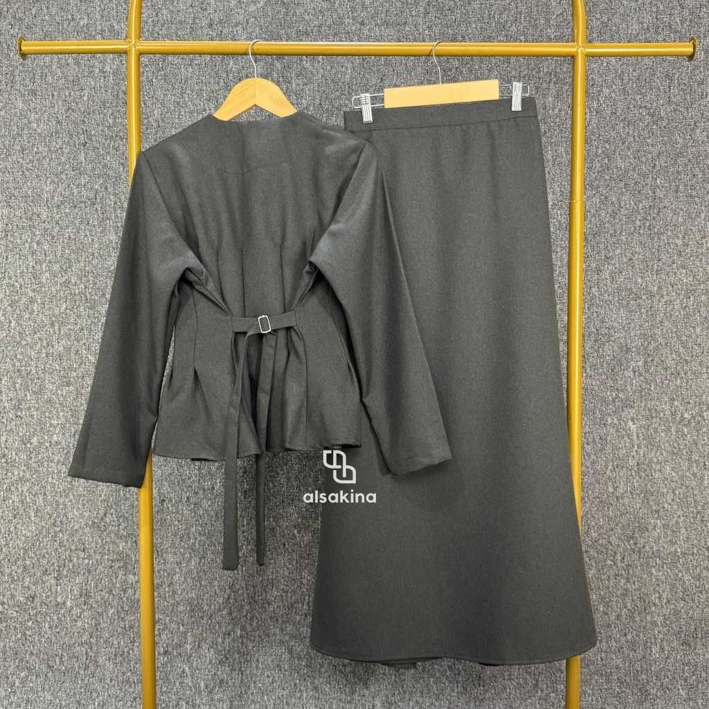 STORELABASS Kirana One Set Rok - Setelan Wanita - Setelan Kekinian - Setelan Rok Wanita - One Set Wa