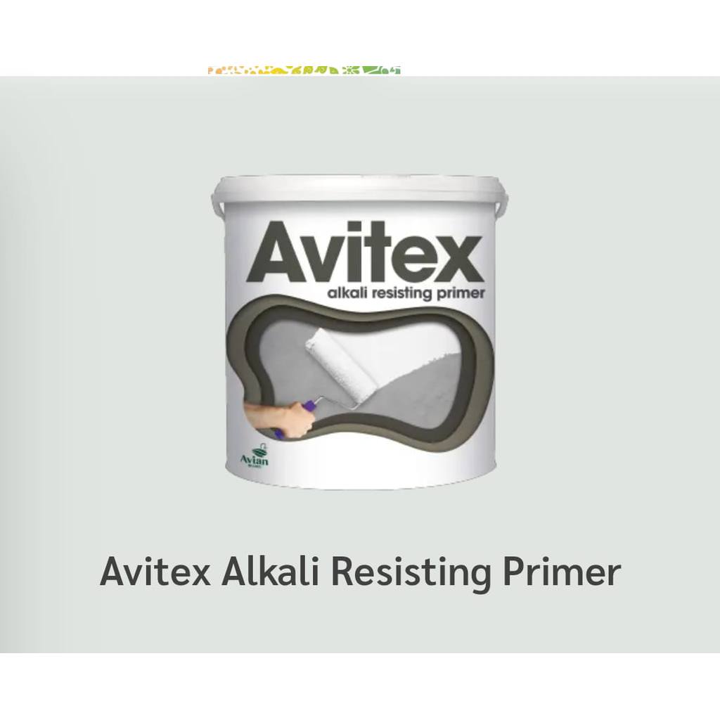 Cat Alkali, Cat dasar alkali ,Avitex alkali resisting primer 4kg, Cat Avitex 4 kg