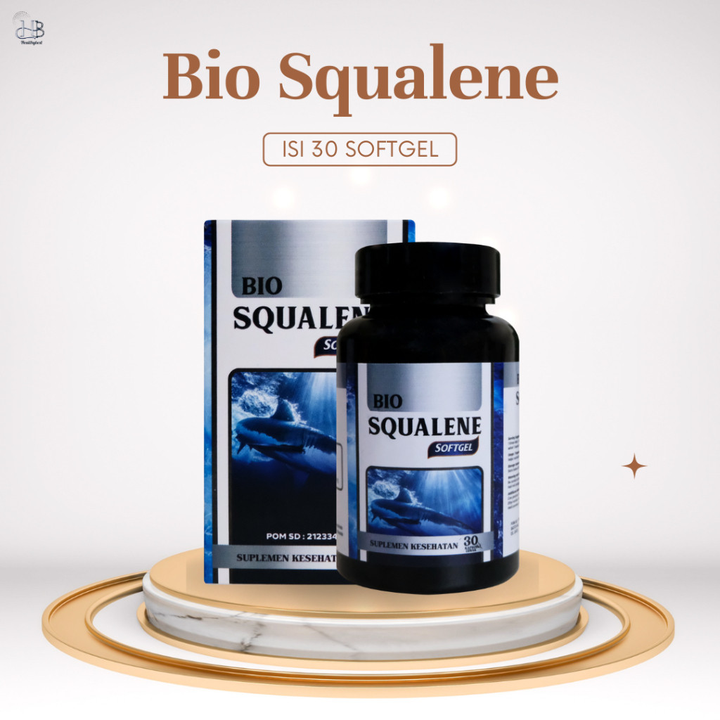 BIO SQUALENE SOFTGEL ORIGINAL OFFICIAL STORE PROMIL SPREMA PRIA OTAK IMUNITAS KESEHATAN TUBUH AMPUH
