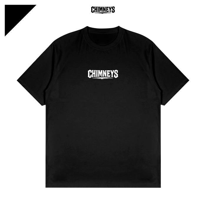 (COD) CUSTOM T-SHIRT REGULER BLACK UNISEX PRIA WANITA 2OS HEAVY COTTON Kaos Hitam Dengan Desain Unik