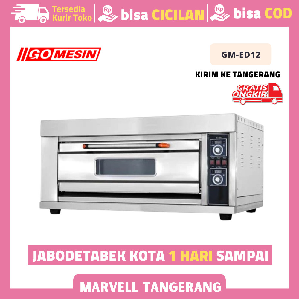 ELECTRIC BAKING OVEN / OVEN PEMANGGANG LISTRIK GETRA ED-12