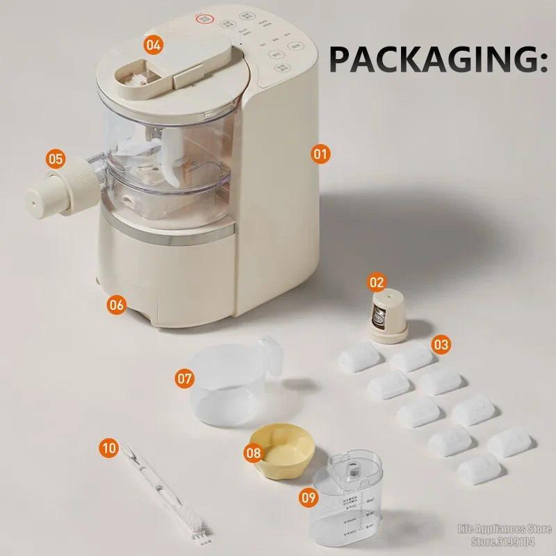 Joyoung Electric Noodle Machine 40Rpm-60Rpm Noodle Making Machine Automatic Kneading Pasta Noodle Ma