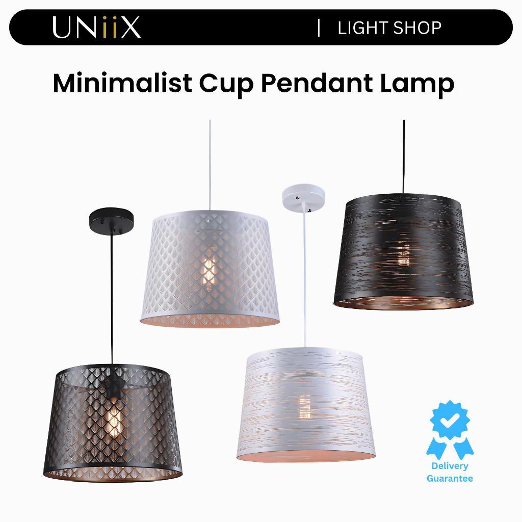 UNiiX - LG8393 | Lampu Gantung Cup Meja Makan Lampu Gantung Hias Kamar Model Minimalis Untuk Ruang M