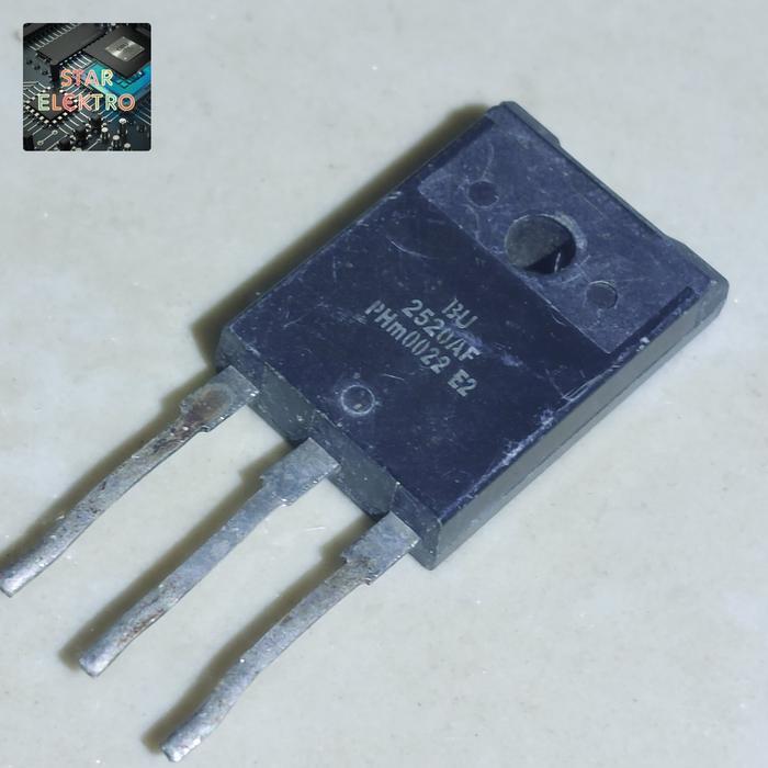 BU 2520AF To-3pf BU2520AF BU2520 2520 AF Diffused NPN Transistor 10A 1500V TR NXP Philips TERBAIK...
