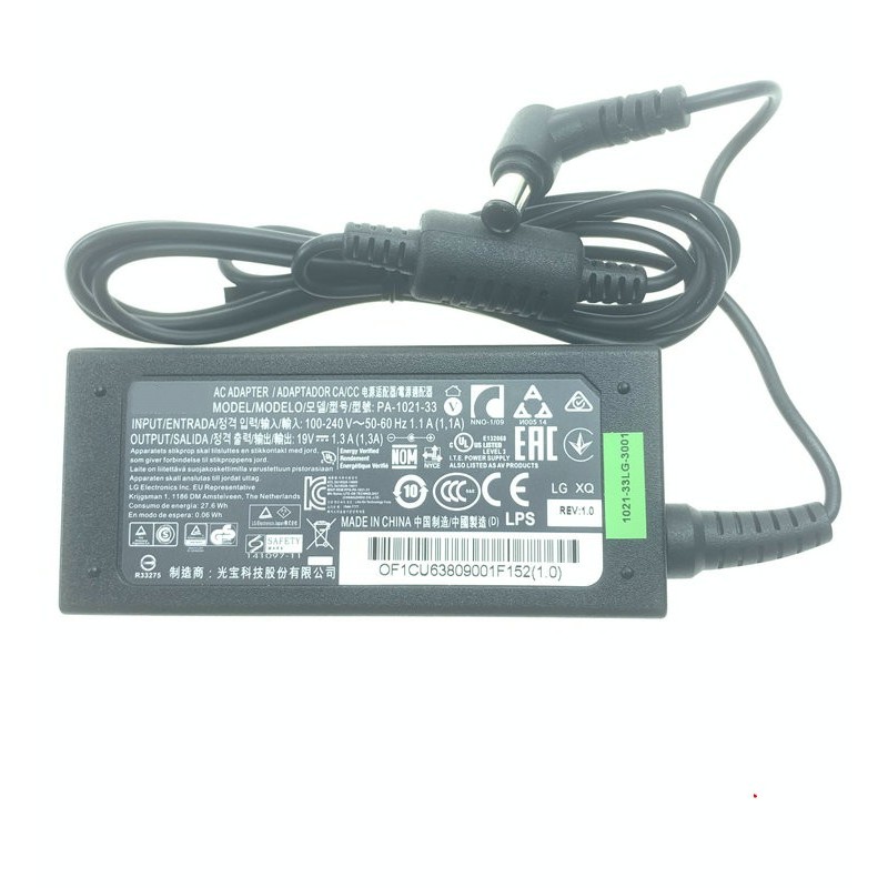 New Original Charger For LG Monitor AC Adapter Power Supply AD2139620 Type 055LF 19V 1.3A 24.7W