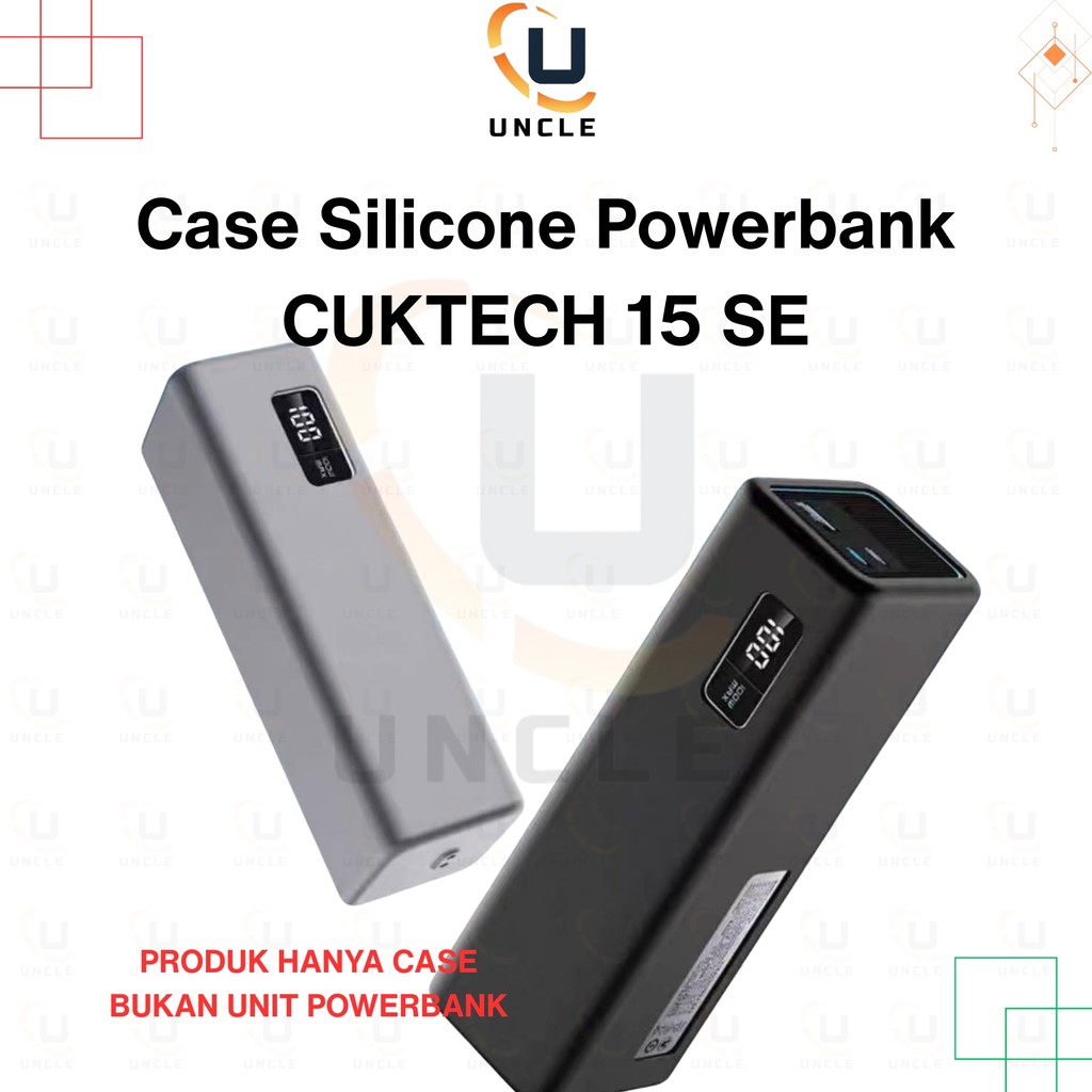 Case Silicone Cuktech 15 SE Powerbank 20000mAh Fast Charge || Casing Silikone Cuktech Powerbank 85W 