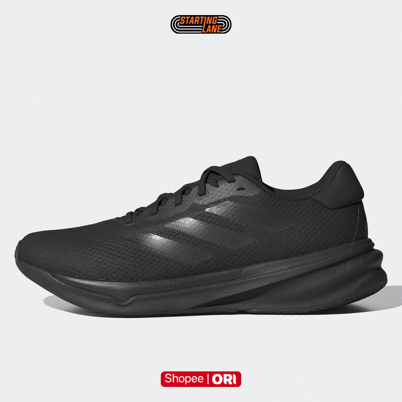 Starting Lane Sepatu Lari ADIDAS Supernova Stride Black Original
