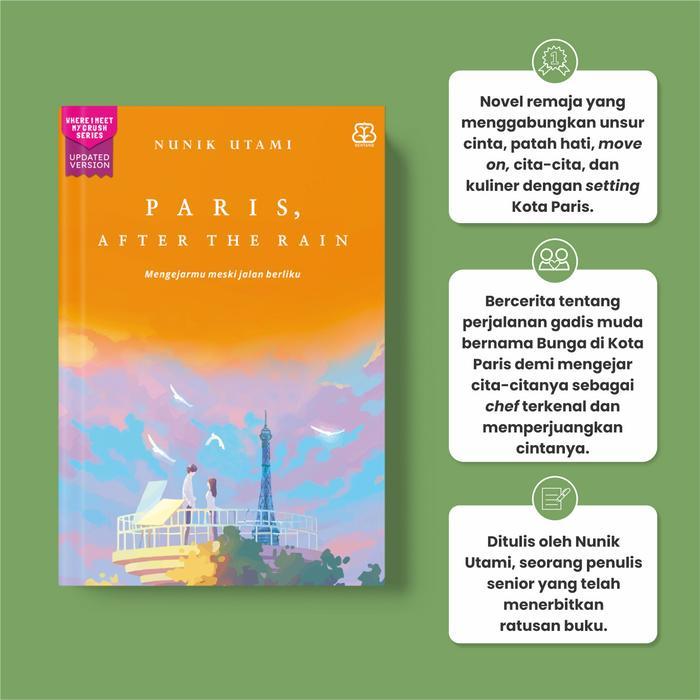 Novel Paris, After the Rain : Mengejarmu Meski Jalan Berliku - Nunik Utami-Bentang