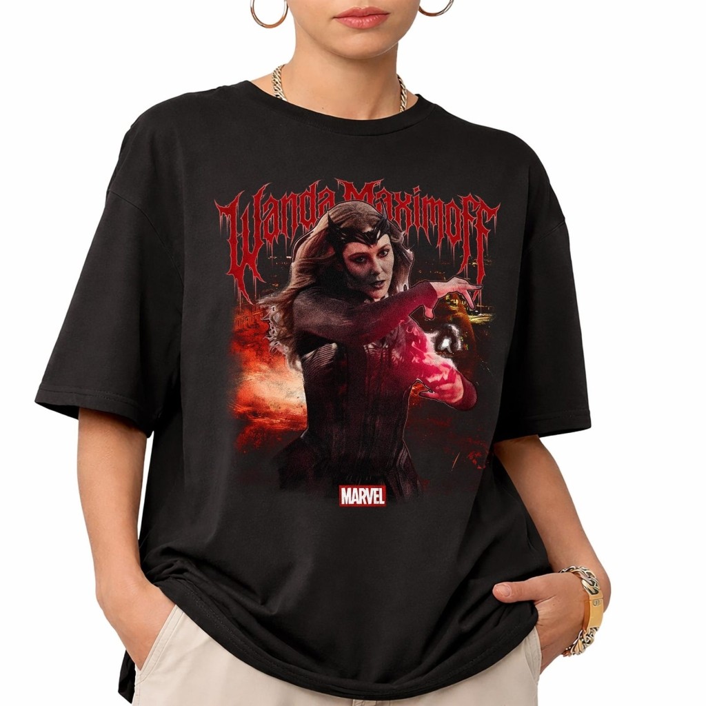 Vintage Wanda Maximoff T-Shirt, Retro Scarlet Witch T-Shirt, Marvel Comics Shirt, Disneyland Avenger