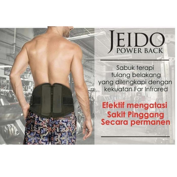 PREMIUM JEIDO POWER BACK (Sabuk Terapi Pinggang)