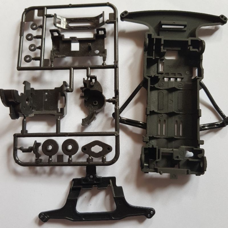 REP TAMIYA 95239 CARBON REINFORCED SUPER FM CHASSIS SET - SFM CARBON PROJECT D ( VERSI 5)