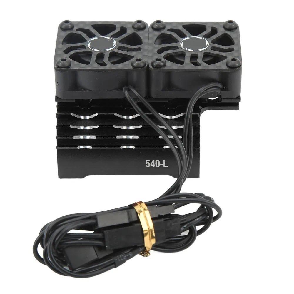 Durable 36mm RC Motor Fan Cooling Heatsink 28000 RPM 84V Voltage RC Car Dual Cooling Fans Dual Fan M