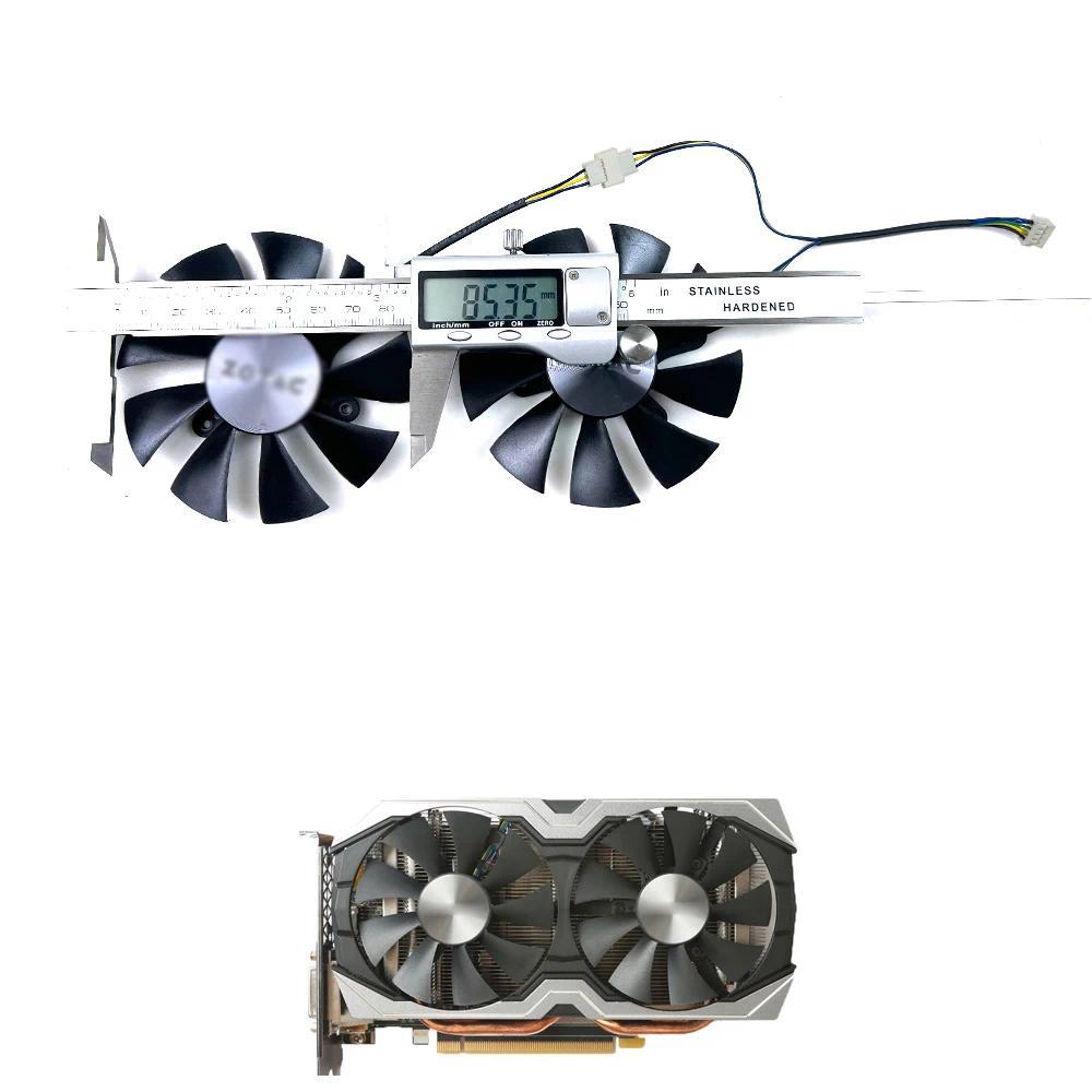 NEW Cooling Fan 85MM 4PIN 42MM GFY09010E12SPA For ZOTAC AMP GTX1070 GTX 1070 Mini Graphics Card Fans